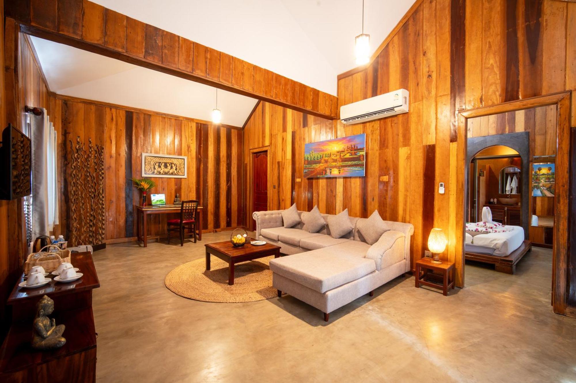 Authentic Khmer Village Resort Siem Reap Bagian luar foto