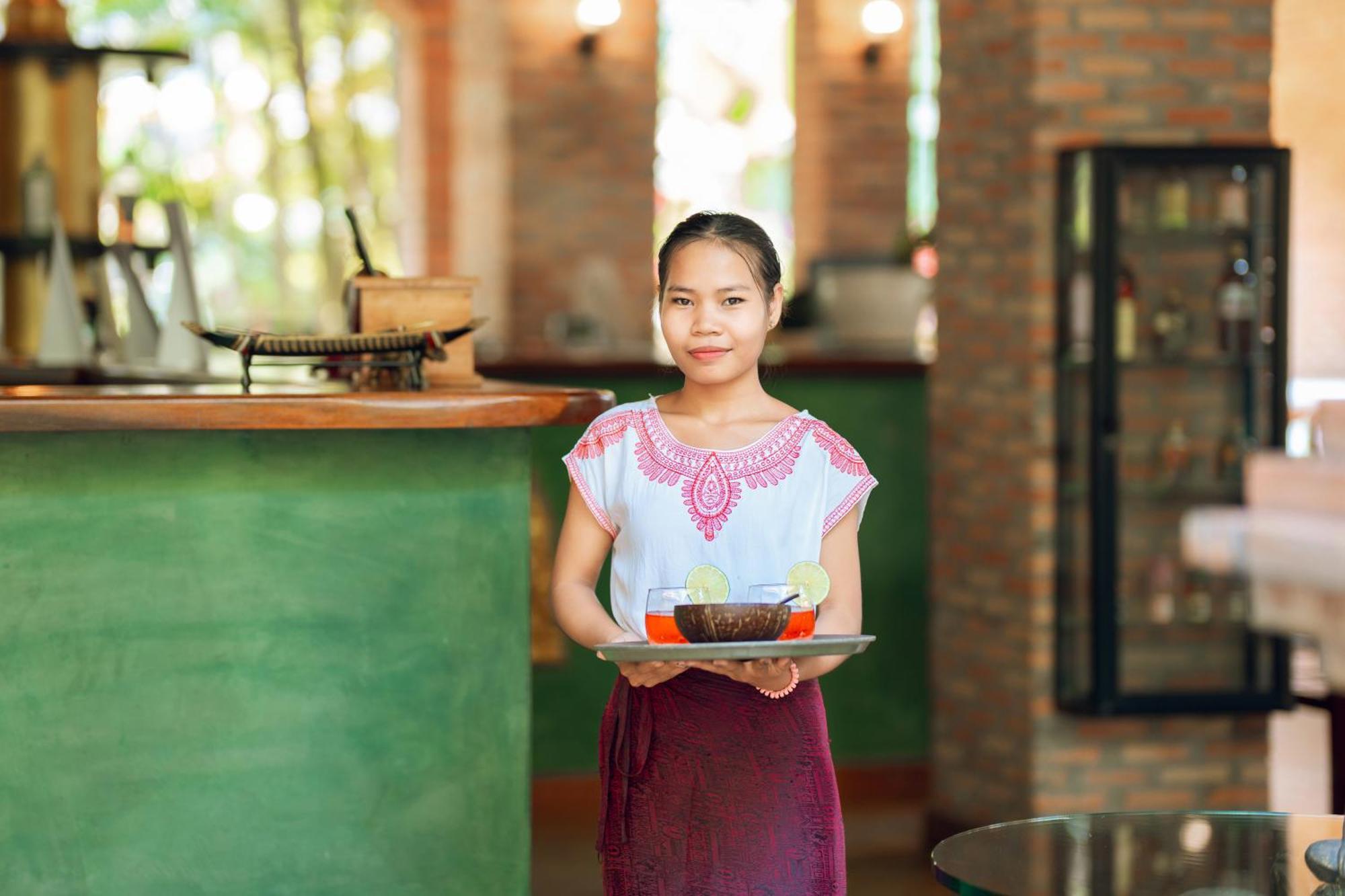 Authentic Khmer Village Resort Siem Reap Bagian luar foto